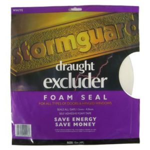 Stormguard Standard Self-Adhesive Foam Draught Excluder