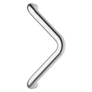 Mila Supa V-shaped Brushed Stainless Steel Pull Bar Door Handle