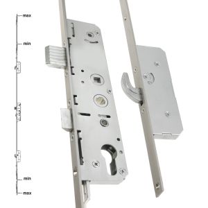 Avantis 550 Series French Door Lock - 2 Hook, 2 Roller