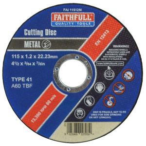 Faithfull Cutting Discs