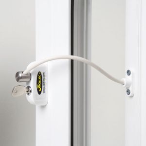 Jackloc Pro-5 key-lockable Cable Window Restrictor