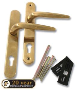 Trojan Sparta 240mm Stainless Steel Combi Sprung Door Handles