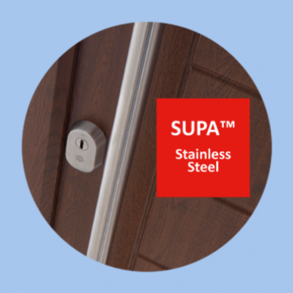 Supa™ range of stainless steel pull handles from Mila