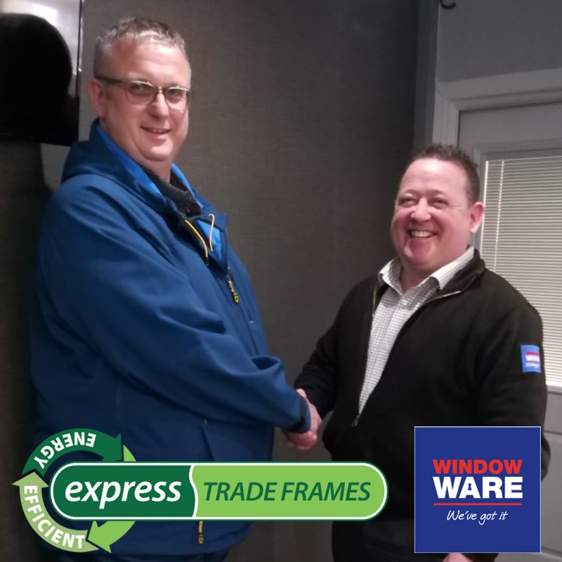 Scott Law from Express Trade Frames and George Esler from Window Ware
