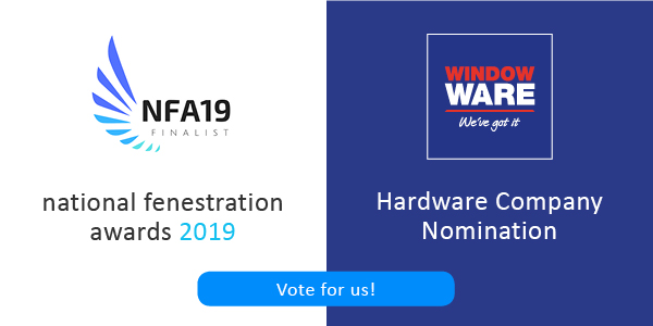 Window Ware NFA19 Hardware Company nomination