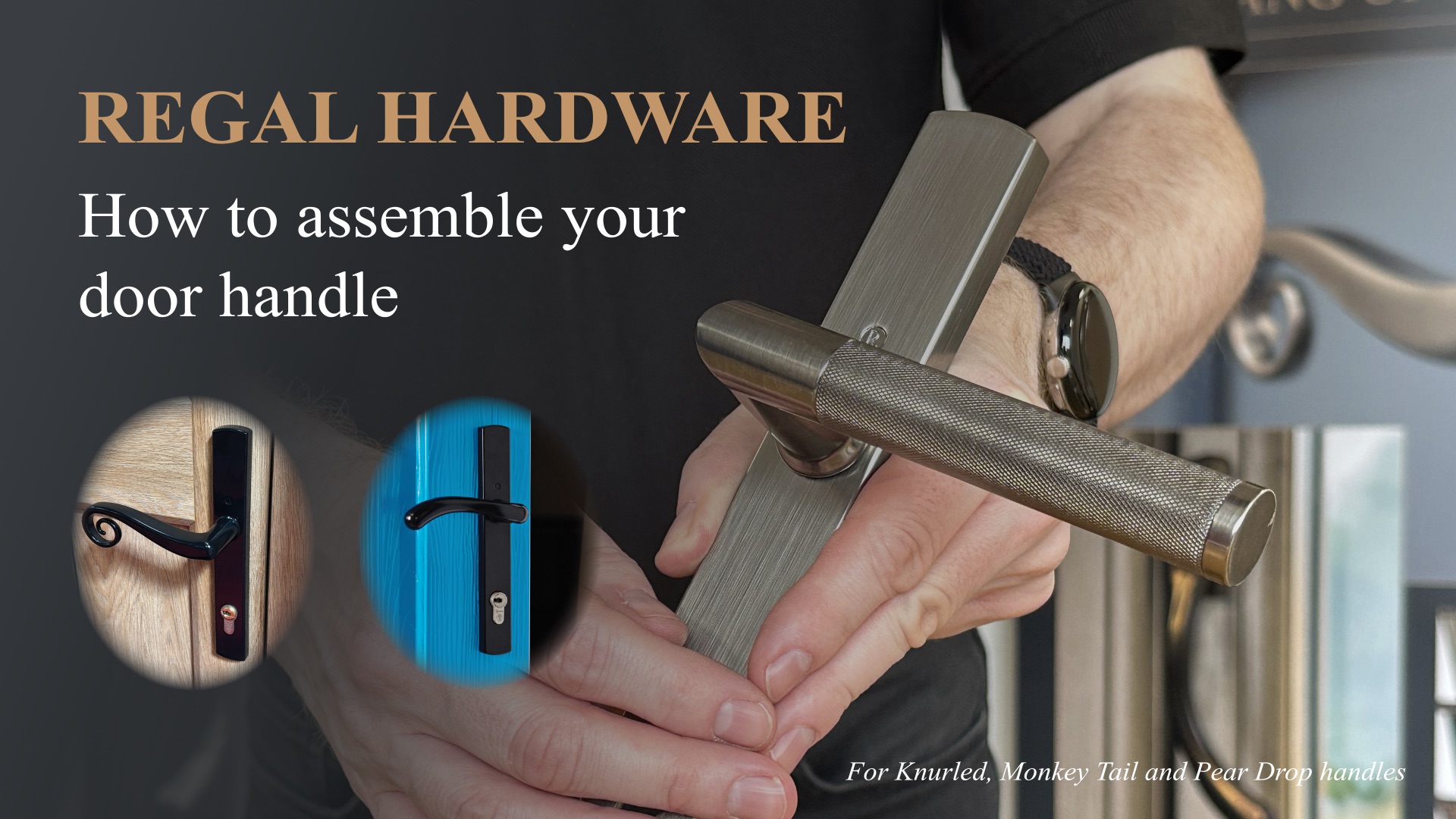 How to assemble a Regal Hardware door handle video thumbnail