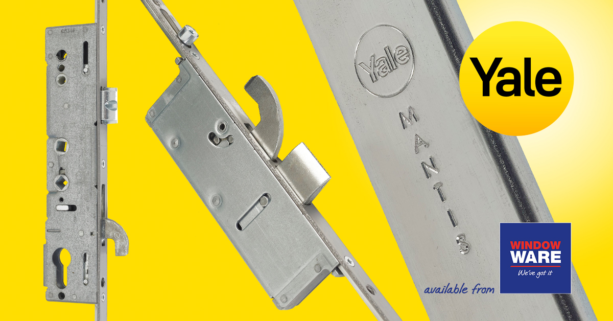 The Yale Mantis door lock is now available at Window Ware