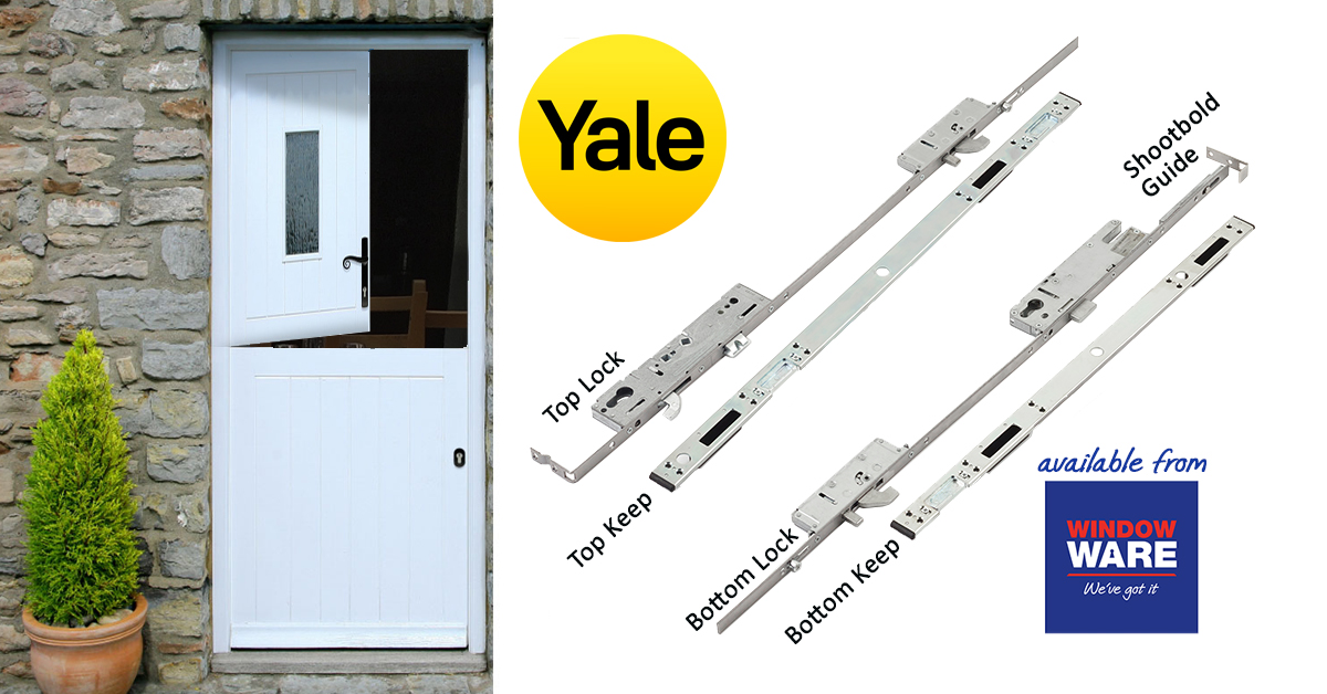 Yale Lockmaster 21 PVC stable door lock