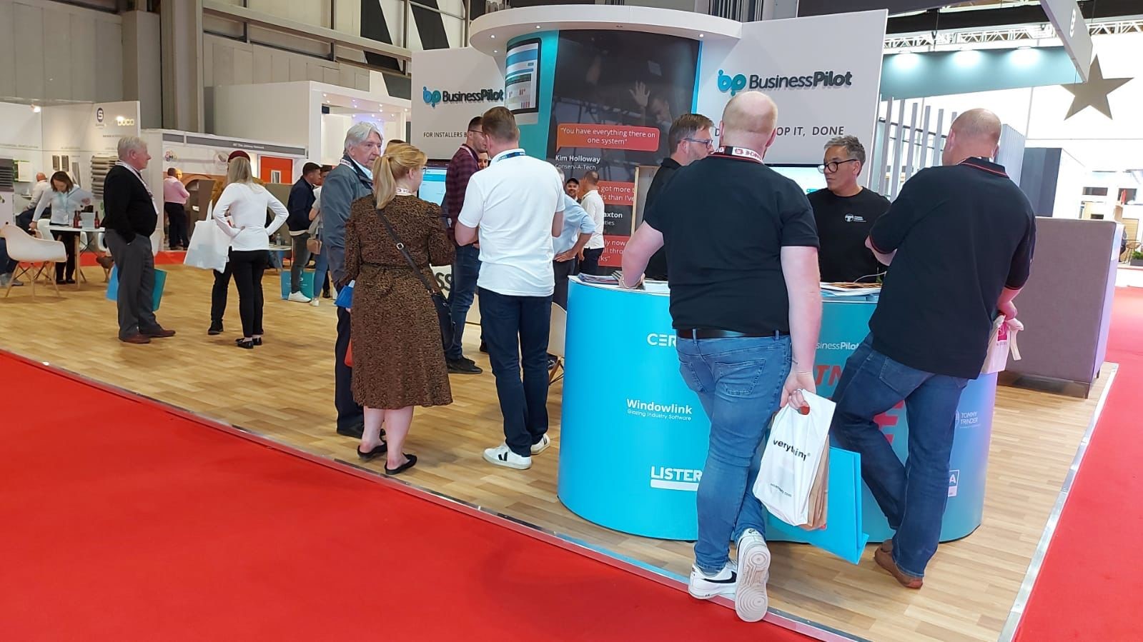 Busy Business Pilot Partner Zone at Fit Show 2022