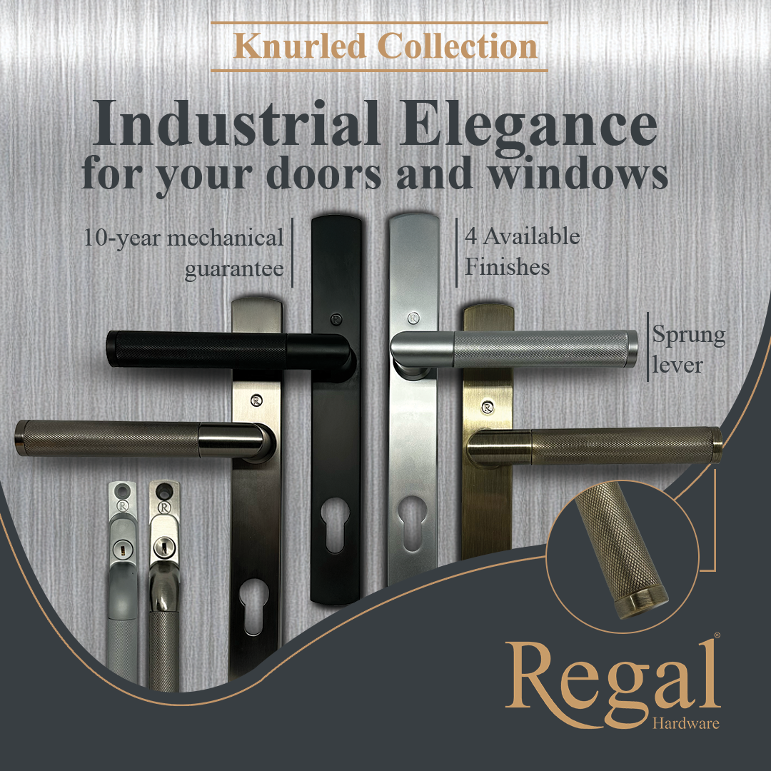 Regal Hardware Knurled door & window handle line-up